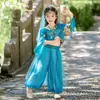 Vestido Dinastia Han Infantil Roupa de Performance Nova Estilo Étnico Chinoiserie Roupa Tang Manga Longa Menino Dai Menino Traje de Performance