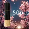 [Artículo Caliente Transfronterizo] Incienso en Varilla de Bambú Flor de Cerezo Negra 20 Piezas/Paquete Varillas de Incienso 50 Piezas con Etiqueta para Envío Directo