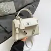 Bolso de Mano Kelly de Diseño de Nicho de Moda Estilo Coreano para Mujer, Nuevo Bolso Cruzado de Hombro Versátil de Moda Otoño 2025