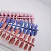 Tiras de Unha em T Curto Venda por Atacado Empreendedorismo Dia das Crianças Unhas Vestíveis Fofas Loja de Papelaria para Manicure Cantina Segurança