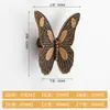 Manija moderna de lujo ligero estilo chino de mariposa simulada de aleación de zinc para instalación en puertas de sala de estar, dormitorio, cajones, gabinetes y alacenas