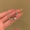 Pulsera Delicada de Zirconia de Colores Veraniegos Dopamina con Forma de Corazón Joyería Apilable para Mujeres, Accesorios Frescos y Dulces