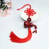 Pingente Cabaça Dourada Púrpura Cinnabar de Guan Yu Nó Chinês Ornamento Pendurado Decoração Fábrica Venda por Atacado ao Vivo S3081009