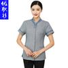 Limpieza de ropa de verano, ropa de manga corta, ropa de trabajo para habitaciones de hotel, limpieza de propiedades, ropa de trabajo de talla grande para hombres y mujeres.