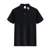 Camisa Polo Lapela Manga Curta Roupas de Trabalho Empresa Roupas de Trabalho Personalizado LOGO Atividade em Grupo Publicidade Camisa Camiseta Impressão Personagens
