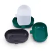 Tina para baño de pájaros tamaño pequeño bordada Tina para baño de barbilla de Pájaro de Jade caja de baño caja de comida para pájaros portátil comedero suministros para pájaros
