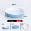Melamina Comida Rápida Autoservicio Plato Pequeño para Porción Pequeña Cuenco Plato para Cocinar al Vapor Cuenco Pequeño Cuenco Pequeño Bicolor Porcelana de Imitación Restaurante Cantina Olla Caliente Juego de Vajilla