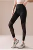 Calça de Yoga Fina com Malha de Secagem Rápida para Verão, Cintura Alta, Levanta Bumbum, Calça Fitness, Pilates, Treinamento Esportivo, Corrida, Roupa Externa Feminina