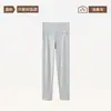 Calça térmica de algodão puro para mulheres, adequada para outono e inverno, com aquecimento infravermelho distante, cintura alta, forrada com fleece, espessa, leggings plus size, calça quente