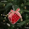 Enfeites de Árvore de Natal de Tecido, Decorações Penduradas de Natal de Pelúcia Tricotada, Laço, Coração, Luvas, Botas, Peças Decorativas
