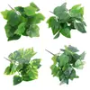 Planta Verde Artificial Decoración de Interiores Proyecto de Pared de Plantas Verdes Accesorios de Decoración Ramo de Enverdecimiento de Hojas Hoja de Camote Hoja de Potos