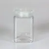 Botella de Miel de Plástico Frasco Sellado Paquete de 0.5 kg Botella Cuadrada de Pepinillos Pet250Ml Botella de Empaque de 500g