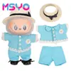Adecuado para Ropa de Muñeca Labubu, Peluche Vinilo Sentado Fiesta Primera, Segunda y Tercera Generación Traje de Falda de Repuesto