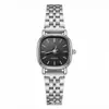 Nuevo Reloj para Mujer, de Nicho de Alta Gama, Digital Cuadrado con Correa de Acero, Reloj de Moda para Niñas, Pulsera de Estudiante, Reloj de Cuarzo