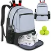 Bolsa de Raquetas Deportivas para Cross-Border de Venta Caliente Mochila Deportiva con Múltiples Compartimentos para Viaje Almacenamiento Independiente para Zapatos