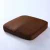 Cojín cuadrado para asiento de espuma viscoelástica con rebote lento, apto para todas las estaciones, para uso en la oficina, conducir y como cojín para asiento de coche o almohadilla para silla