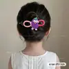 Pinza de pelo elegante para mujer, pinza de torsión de alta gama para la parte posterior de la cabeza, pasador floral, accesorio para el cabello, pinza de pico de pato