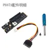 Tarjeta Adaptadora Ngff a Pci-E Tarjeta de Expansión Pcie desde Puerto M2 Tarjeta Adaptadora de Ranura Ngff a Pci-E X4