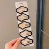 Pinza para el Cabello con Flequillo Nuevo 2026 para Mujer Estilo Coreano Pinza Recta para Flequillo Delgado Pinza de Alto Nivel para el Lado Accesorios para el Cabello Pasador