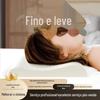 Travesseiro de Látex Natural de Perfil Baixo com Núcleo de 3cm/5cm, Item Popular de E-commerce, Dropshipping, Respirável, Suporte para o Pescoço, Retorno Lento