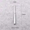 Serie Liuguangyueyan Acero Inoxidable 304 Vajilla Cuchillo para Bistec Tenedor Cuchara de Mesa Cucharilla de Té Suministros de Hotel Piezas Públicas