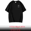 Camiseta de manga corta para parejas de comercio exterior camiseta de algodón para padres e hijos 180g cuello redondo camiseta publicitaria camiseta uniforme escolar logo impreso