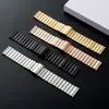 Para reloj Huawei Samsung correa de acero con hilo grueso de una sola hebra correa ajustable correa de liberación rápida GT2/46mm correa