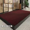 Felpudo de entrada para uso doméstico, felpudo de malla elástica, antideslizante, resistente a la suciedad, felpudo de alta elasticidad, felpudo para exteriores para quitar el polvo y raspar la suciedad