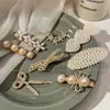 Pasador de Perlas Estilo Coreano Chica Ins Clip Lateral Nuevo de Moda Pasador Lateral Infantil Accesorio para el Cabello Regalo Promocional
