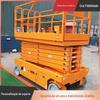 Plataforma de trabalho aéreo 4-14 m autopropelido completo scissor elevador elétrico escada hidráulica escalada carro elevador móvel