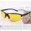 Óculos de Sol Esportivos Personalizados para Exportação Imitando Alumínio Magnésio Hastes com Molas Óculos para Ciclismo Visão Noturna Óculos para Dirigir