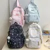 Mochila estilosa e leve para meninas, adequada para estudantes do ensino fundamental II e médio, novo modelo 2026, grande capacidade, ideal para viagens