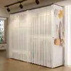 Estante Armario Hogar Dormitorio Habitación de Alquiler Perchero de Pie Montaje Sencillo Acero a Prueba de Polvo Perchero Abierto para Ropa
