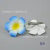 Clipe de Flor de Frangipani Artificial de Espuma de 5cm Acessório de Cabelo Estilo Férias Tropicais Decoração de Vestido Infantil