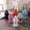 Portavelas de Vidrio Marroquí Estilo Europeo Transfronterizo, Lámpara de Viento de Metal, Taza Creativa de Velas de Aromaterapia, Adorno Decorativo de Hierro