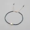 Pulsera de Perlas Nueva de Amazon Transfronteriza, Moderna, Personalizada, Sencilla, Ligera y Lujosa, Joyería de Mano a Juego para Mujer, Estilo Hermoso y Casual