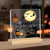 Las Decoraciones de Escritorio Cuadradas Acrílicas Más Vendidas de Amazon para Atmósfera de Halloween y Navidad y Regalos