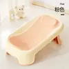 Bañera para Bebés Quanqi Tamaño Grande para Niños de 0 a 5 Años, Bañera Plegable para que los Bebés se Sienten y Se Recuesten, Baño Integrado para Recién Nacidos