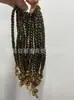 Peluca Trenza de Tres Hilos Trenzada con Fibra Química, Cola Suelta Envuelta Alrededor del Tubo, 10 Pulgadas, 70g, Trenza Sucia, Trenza de Tres Hilos, Peluca Crochet