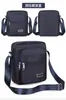 Bolso Cruzado Casual Estilo Coreano, Gran Capacidad, Multicapa, Resistente al Agua, Cartera de Negocios Unisex, Bolso de Mensajero para Hombre