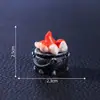 Novo produto transfronteiriço: Caldeirão de bruxa miniatura criativo de Halloween, uma decoração DIY para paisagens em miniatura, um pequeno acessório de resina