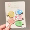 Lindos Mini Pasadores de Helado para Niñas, Divertidos y Originales Pasadores para Flequillo, Accesorios Creativos y Personalizados para el Cabello