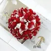 Crisantemo Esférico Grande Simulado DIY Suministros para el Día de Muertos Flores Falsas Crisantemo de Dos Colores Materiales de Decoración para Escenas Conmemorativas Adornos