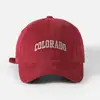 Gorra de Béisbol de Alta Calidad para Mujeres con Circunferencia de Cabeza Grande, Gorra con Letras Lavada y Cepillada, Visera Versátil para Exteriores Casual para Hombres