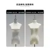 Tienda de ropa accesorios para maniquíes ropa de mujer ventana maniquí de medio cuerpo perchero muñeca falsa maniquí de vestido de novia soporte de exhibición