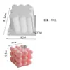 Vela Aromaterapia Transfronteriza Cubo de Rubik Molde de Cera de Soja Material DIY Adornos de Bola Bola Mágica Molde de Silicona