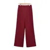 Bestseller Transfronterizo de AliExpress 2026 Primavera Nueva Chaqueta Chaleco sin Mangas de Color Sólido para Mujer + Pantalones Casuales