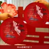 Decoración de Año Nuevo Shangmite Linternas de Papel Centro Comercial Supermercado Colgantes para Ventanas Festival de Primavera Escena de Año Nuevo Disposición de Atmósfera