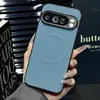 Aplicável para Google Pixel 10 Pro Capa de Celular Magnética com Textura de Fibra de Carbono Pixel 9 Pro Capa Protetora de Cobertura Total Pixel 8
