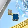 [Oro Real de Cobre] Personalidad de la Suerte Moda Comercio Exterior Transfronterizo DIY Joyería Hecha a Mano Cobre Circonio Micro Colgante Accesorios